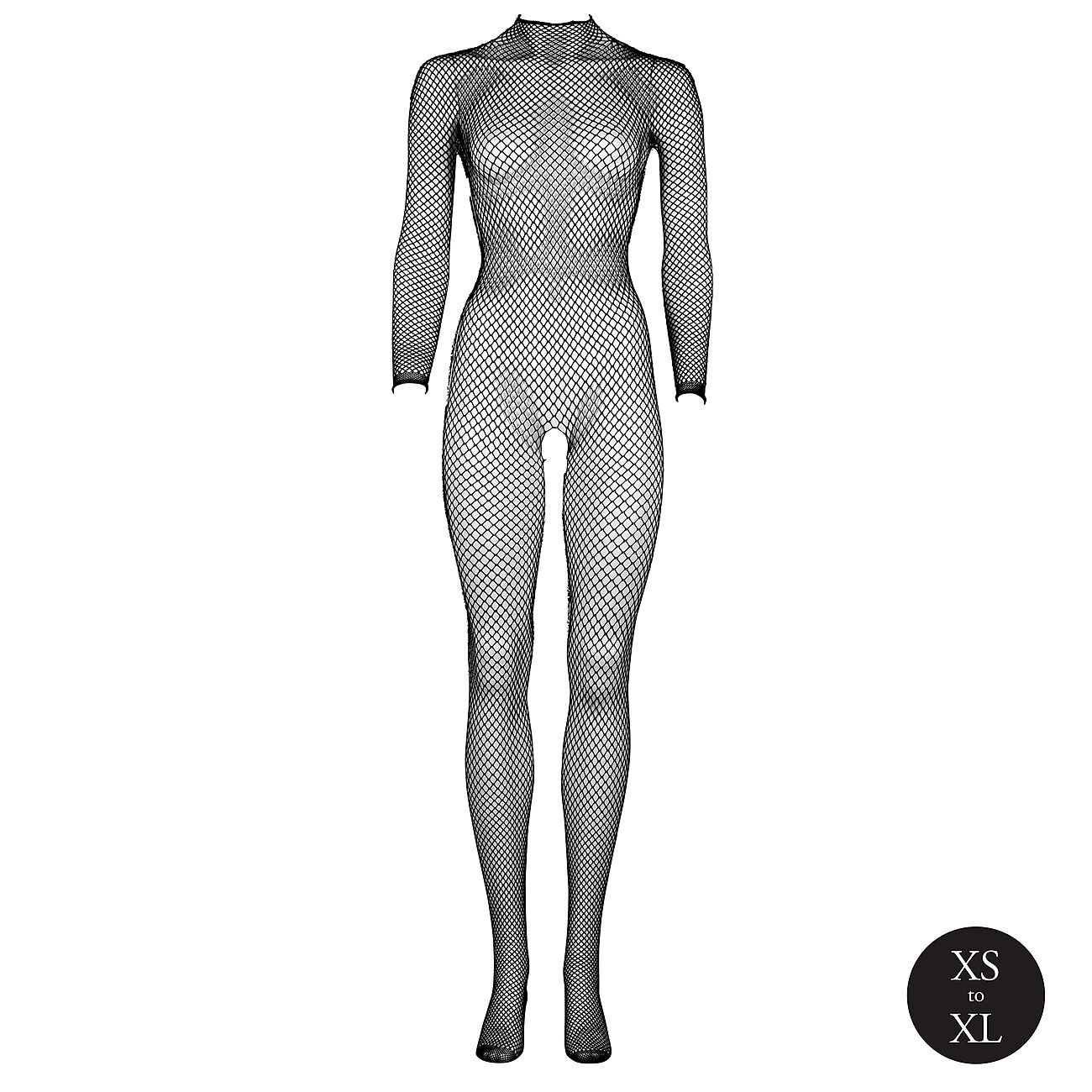 Le Desir - Bodystocking lyhyell poolokauluksella