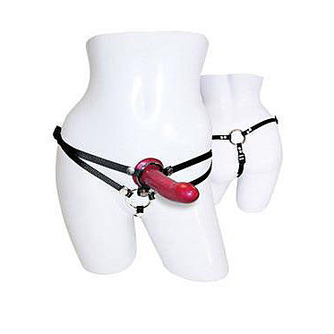 M�nage A Trois Harness With Dildo