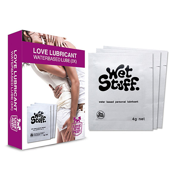 Love in the Pocket - Love Lubricant, 3 x 4 ml