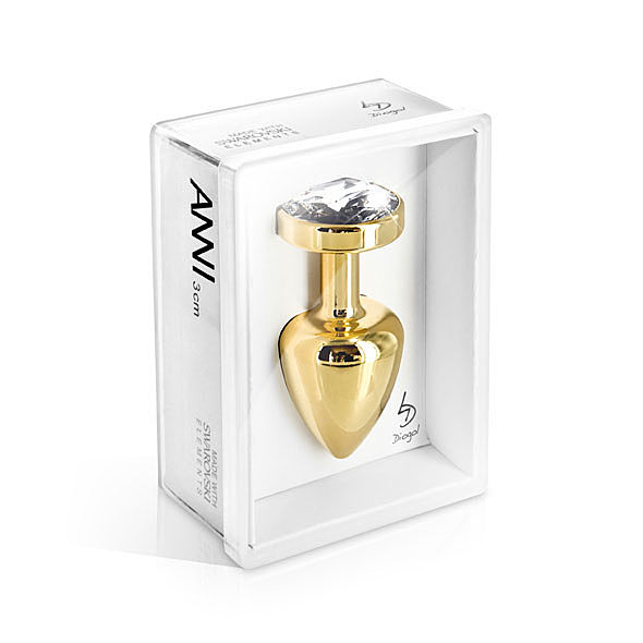 Diogol - Anni Round Gold - anustappi, 2,5 cm