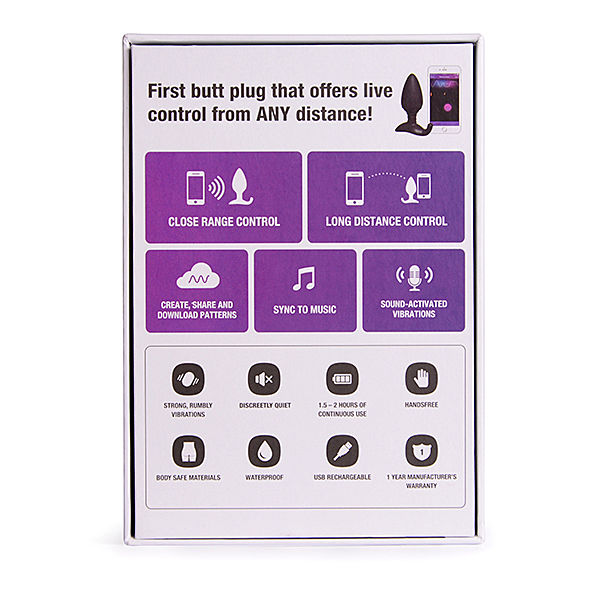 Lovense - Hush Butt Plug, Small