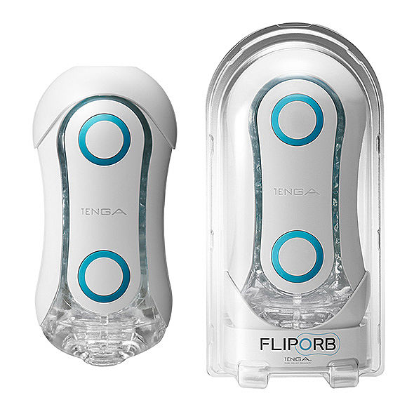 Tenga FlipOrb Blue Rush - Masturbaattori
