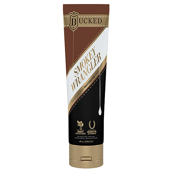 Bucked - Smokey Wrangler Scented Luxurious Masturbation Cream, 120 ml