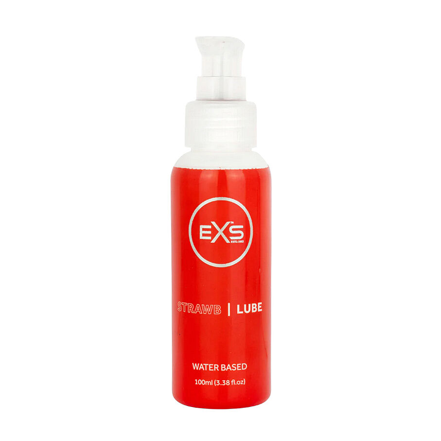 EXS Strawb - Vesipohjainen makuliukuvoide mansikka, 100 ml