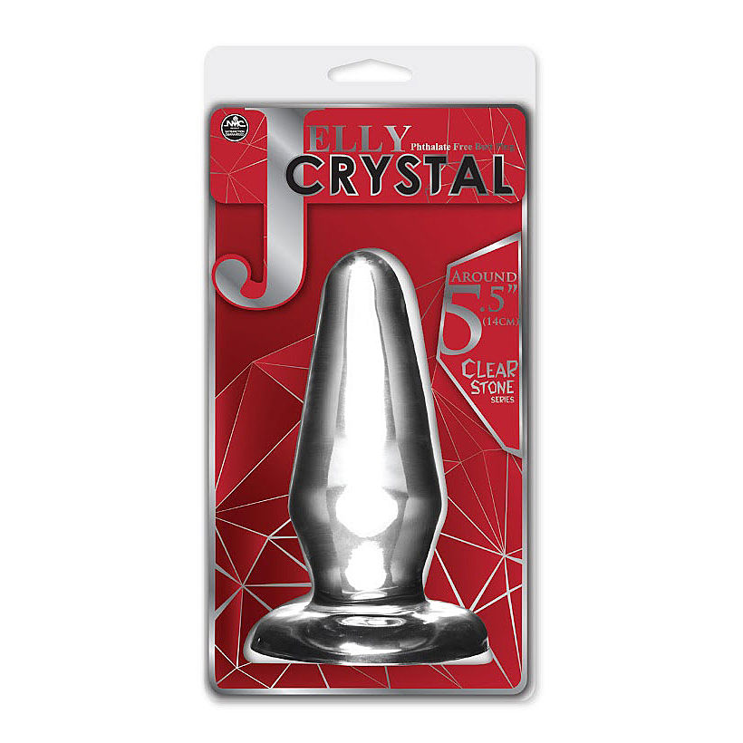 Jelly Crystal anaalitappi, sile� 5,5