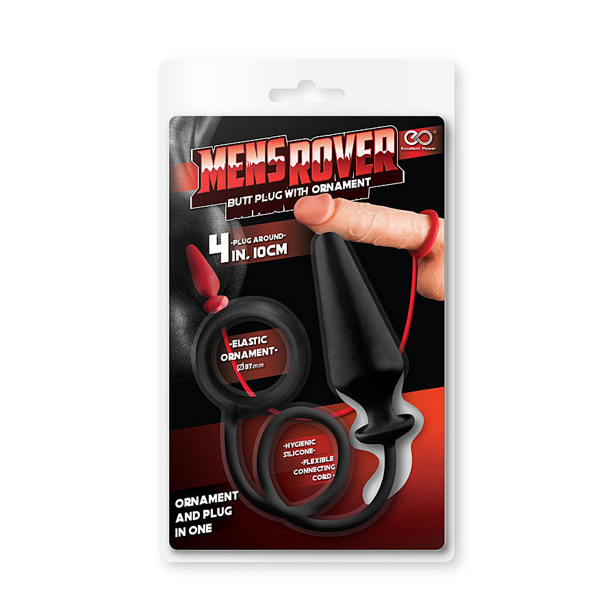 Mens Rover anustappi penisrenkaalla 4