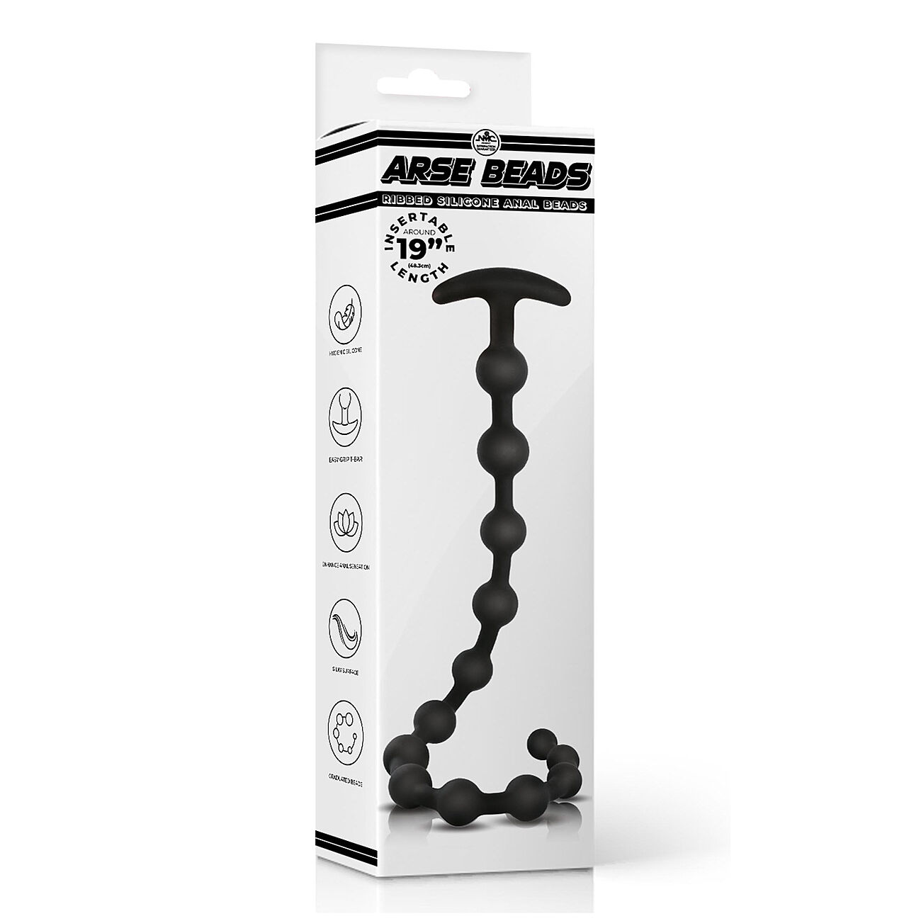 Arse Beads - Silikoniset anaalipallot