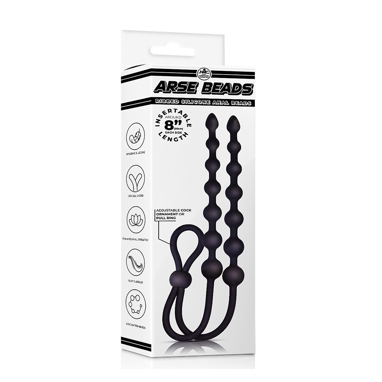 Arse Beads - Tupla-anaalihelmet pariskunnille