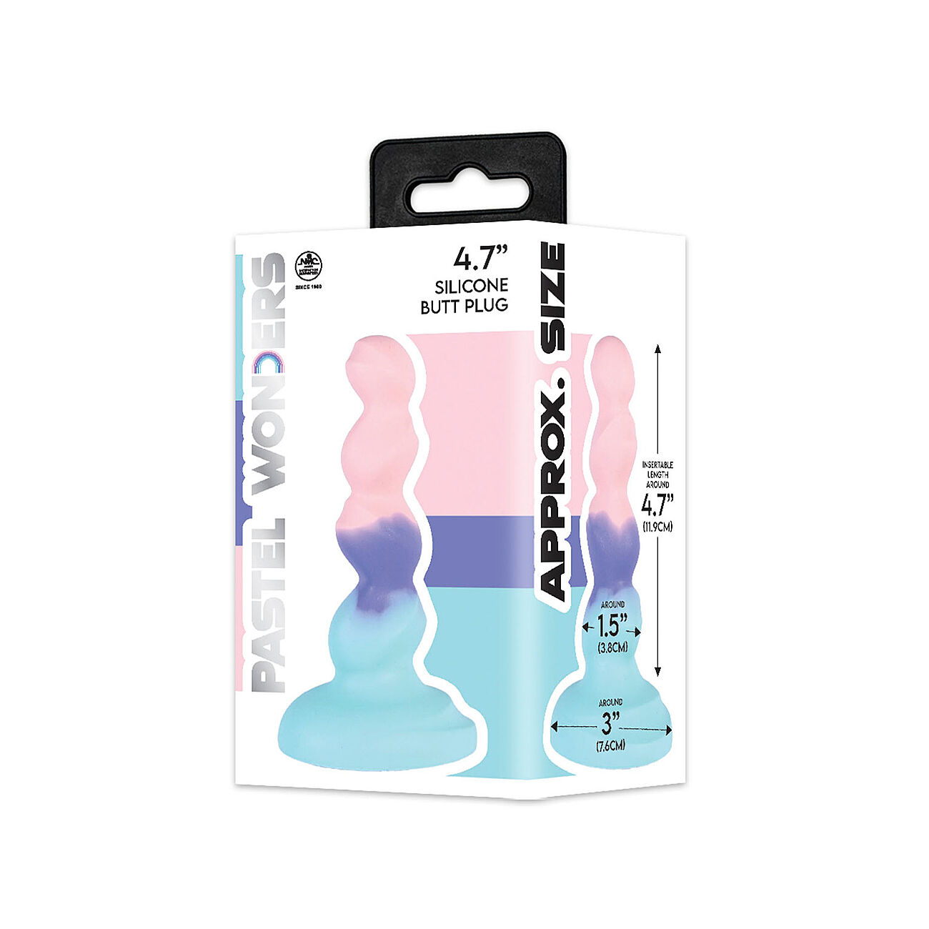 Nanma Pastel Wonders - Muotoiltu anaalitappi