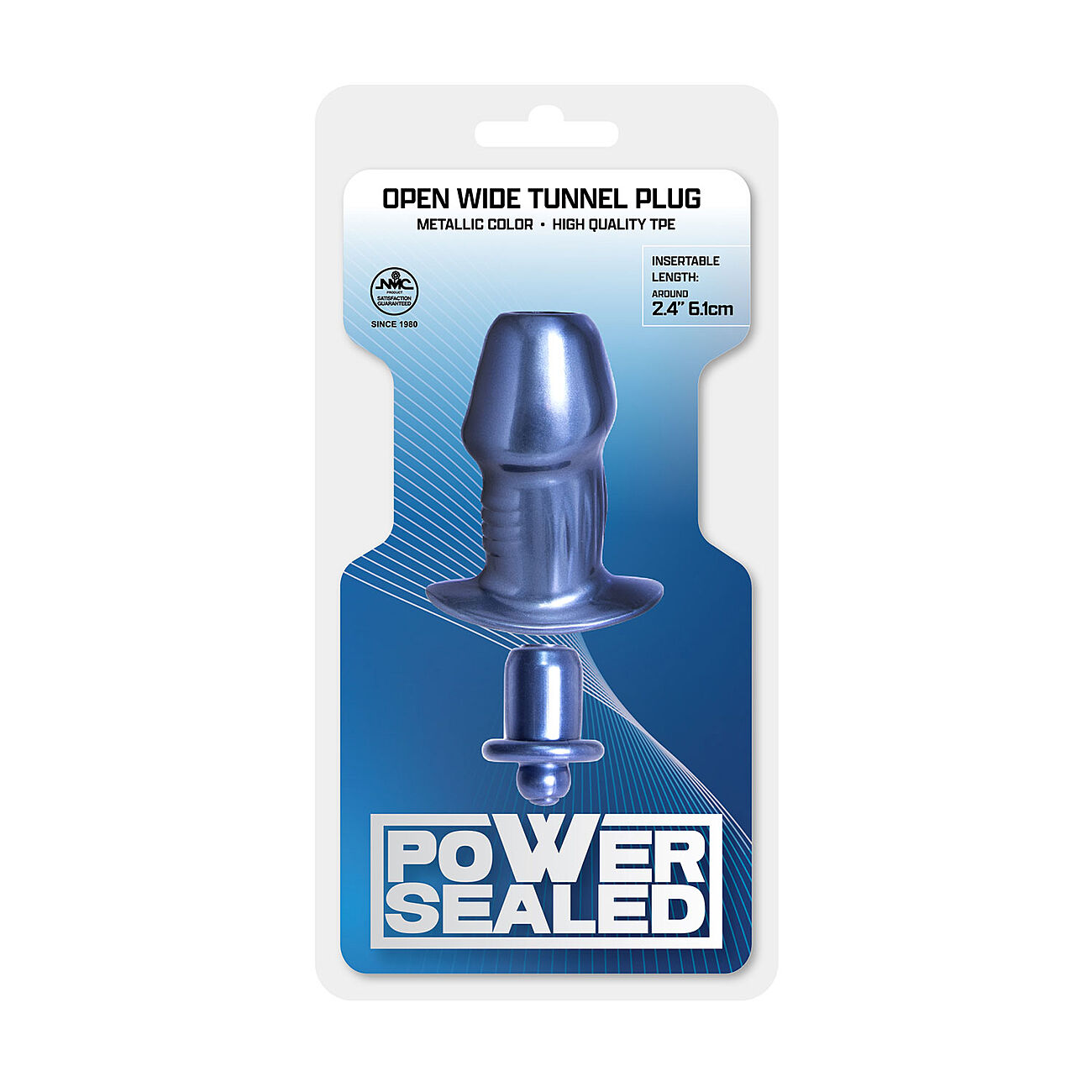 Nanma Power Sealed - Ontto anaalitappi tulpalla