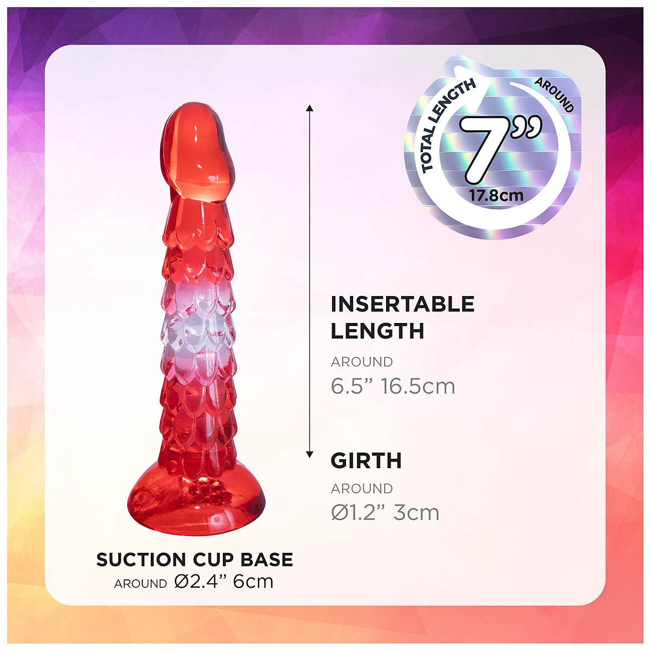 Nanma Luzz - Jellydildo, suomuinen