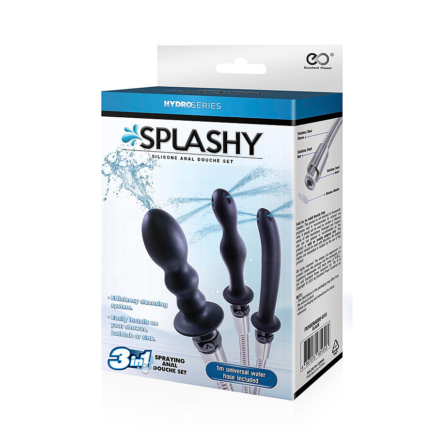 SPLASHY - Silikoninen anaalisuihkusetti