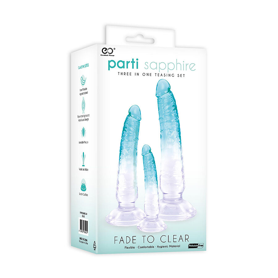 Green Parti Sapphire - Tekopenikset, 3 kpl