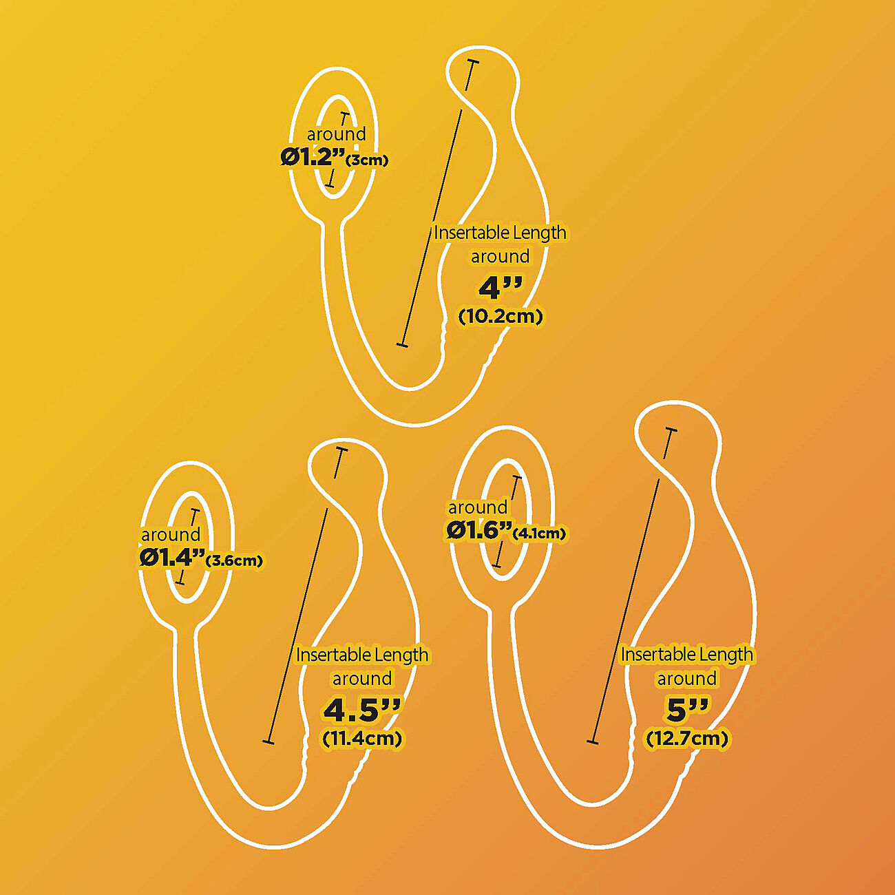 Jet Horny - Prostatastimulaattori penisrenkaalla, 3 kpl