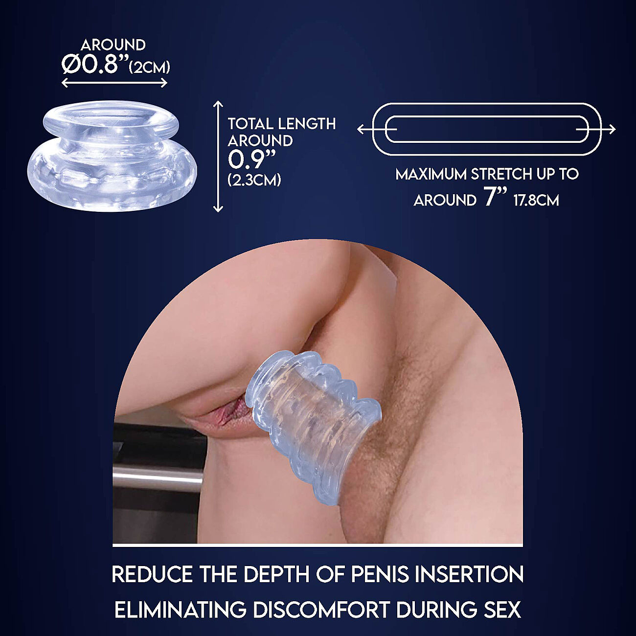 Sexnut - 4-osainen penetraatiorengas