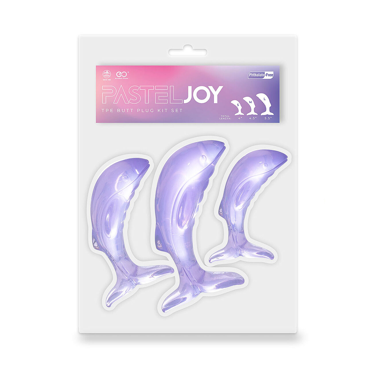 Pastel Joy - Anaalitappisetti, delfiinit