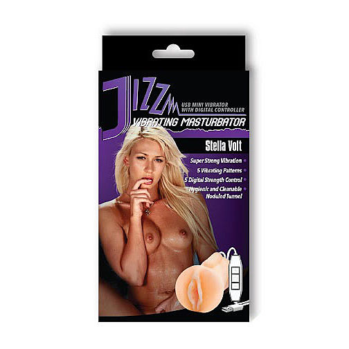 Jizz Vibrating Masturbator, Stella Volt