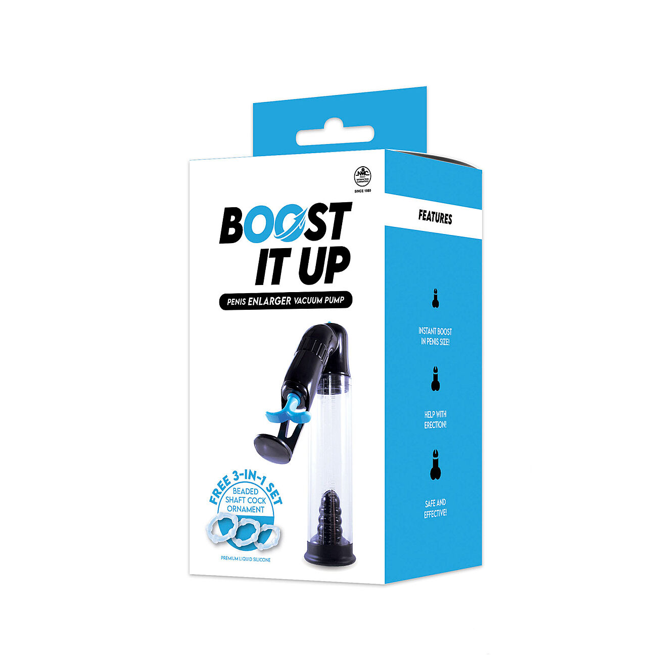 Boost It Up - Penispumppu + penisrengassetti