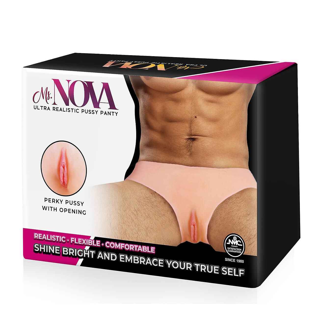Ms. NOVA - Silikoniset vaginahousut