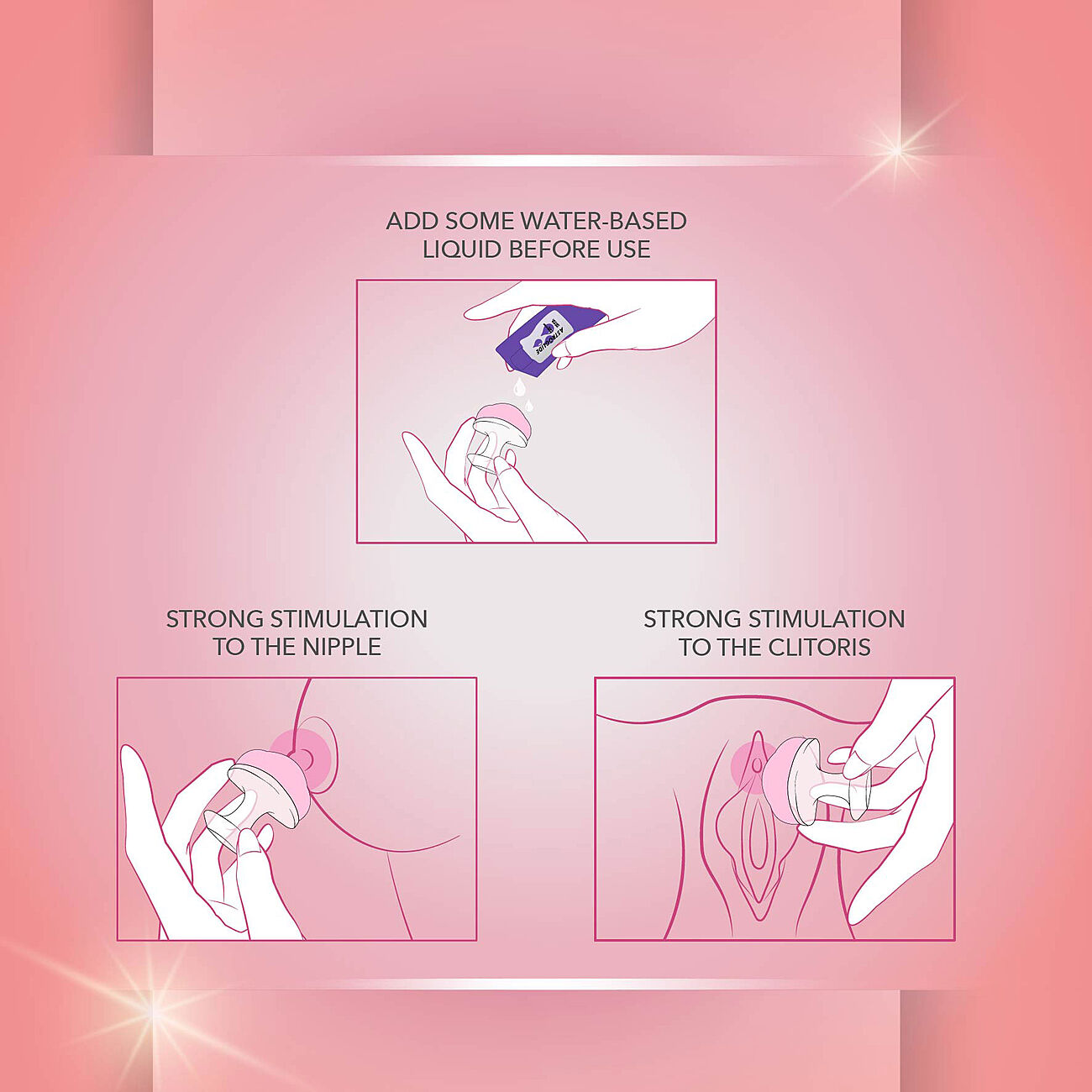 Lady Bits - Klitoriskiihotin, oranssi