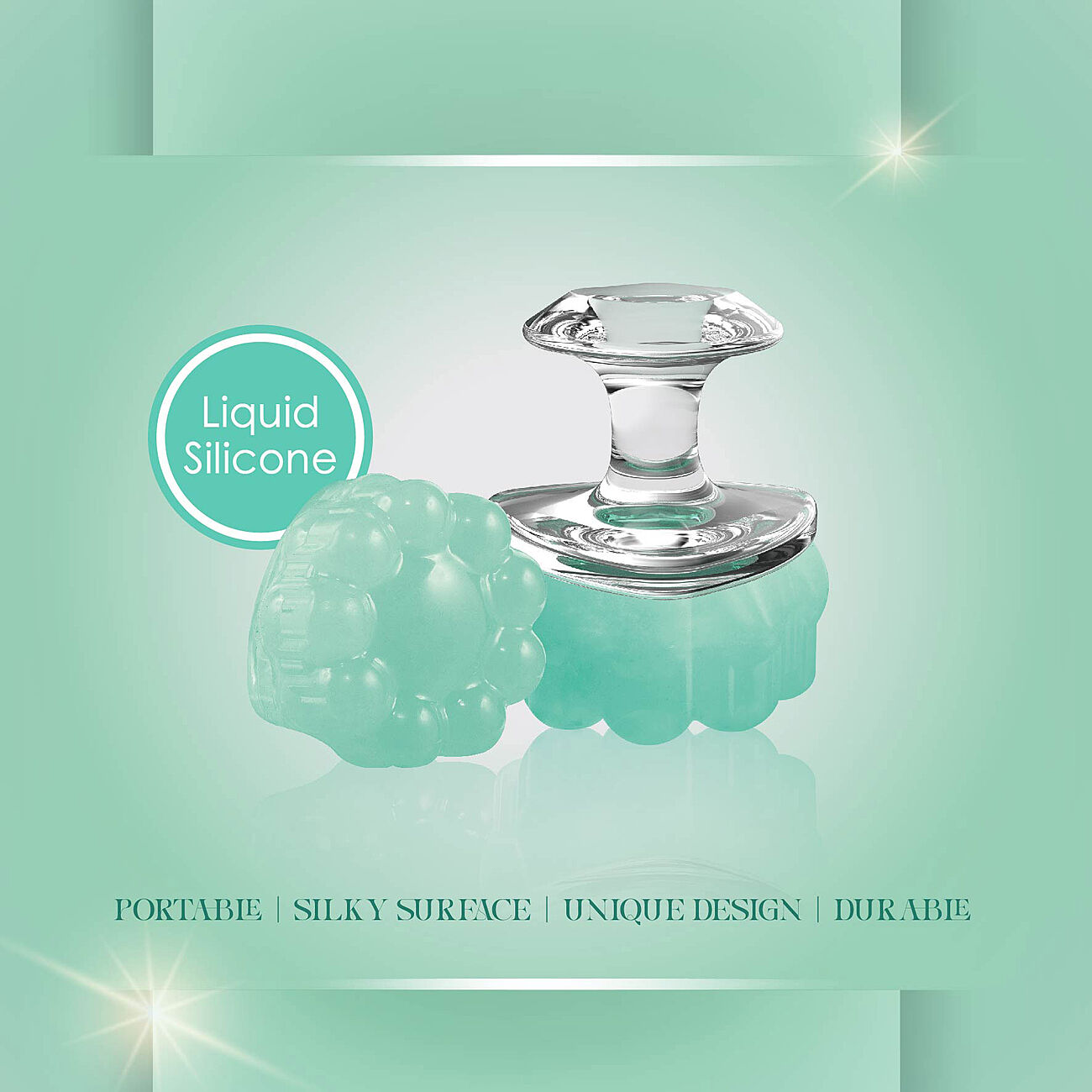 Lady Bits - Klitoriskiihotin, turkoosi