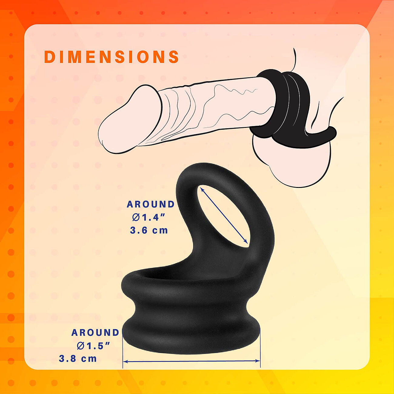 Macho Armor - Peniskivesrengas, paksu