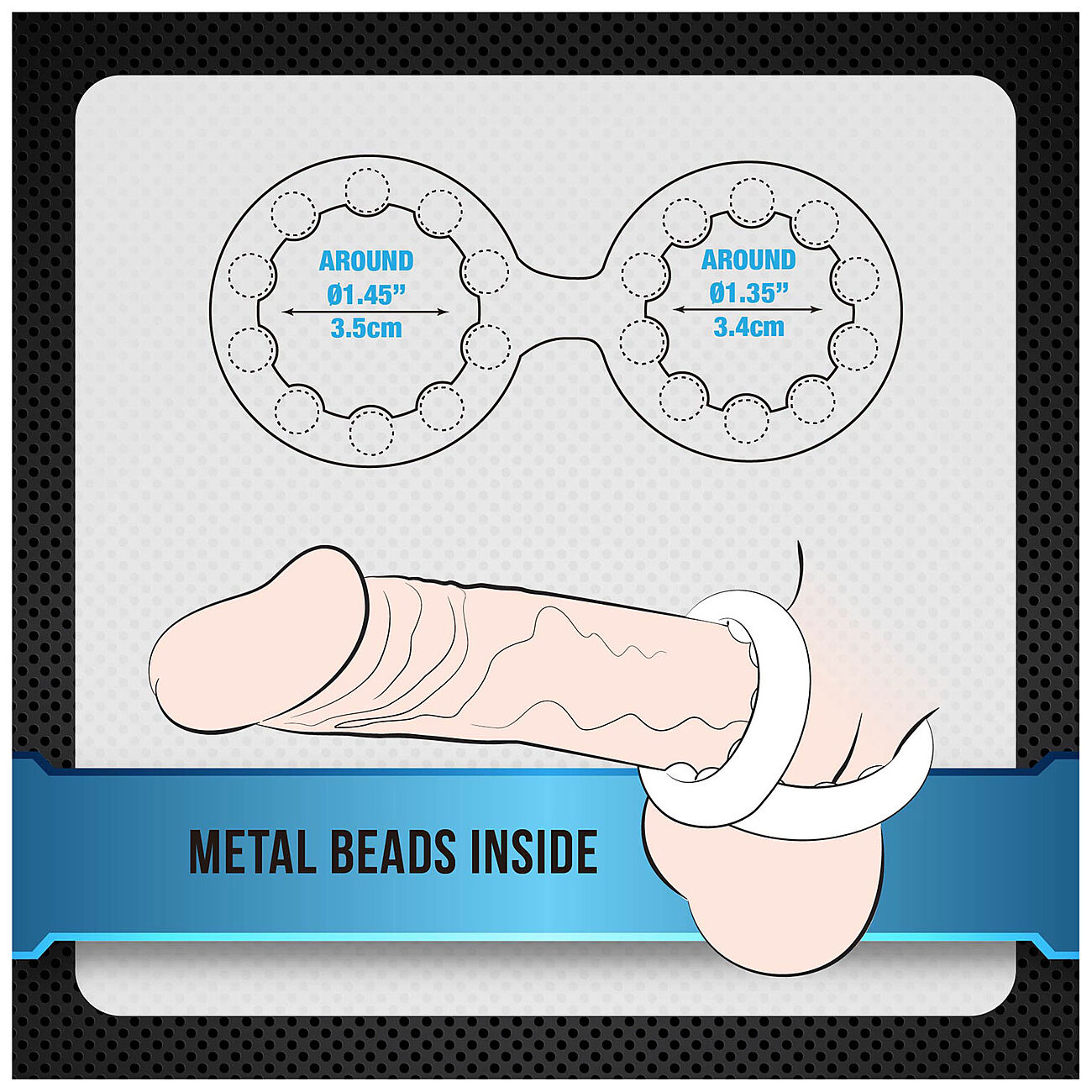 Nanma Maximun Metal - Peniskivesrengas