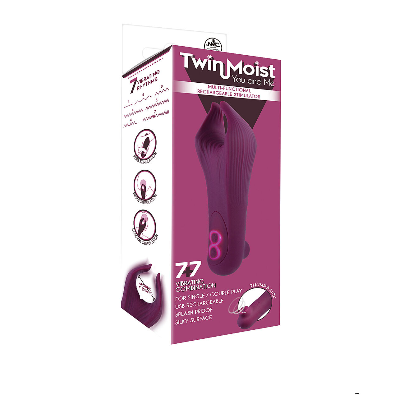 Twin Moist - Pariskuntavibraattori