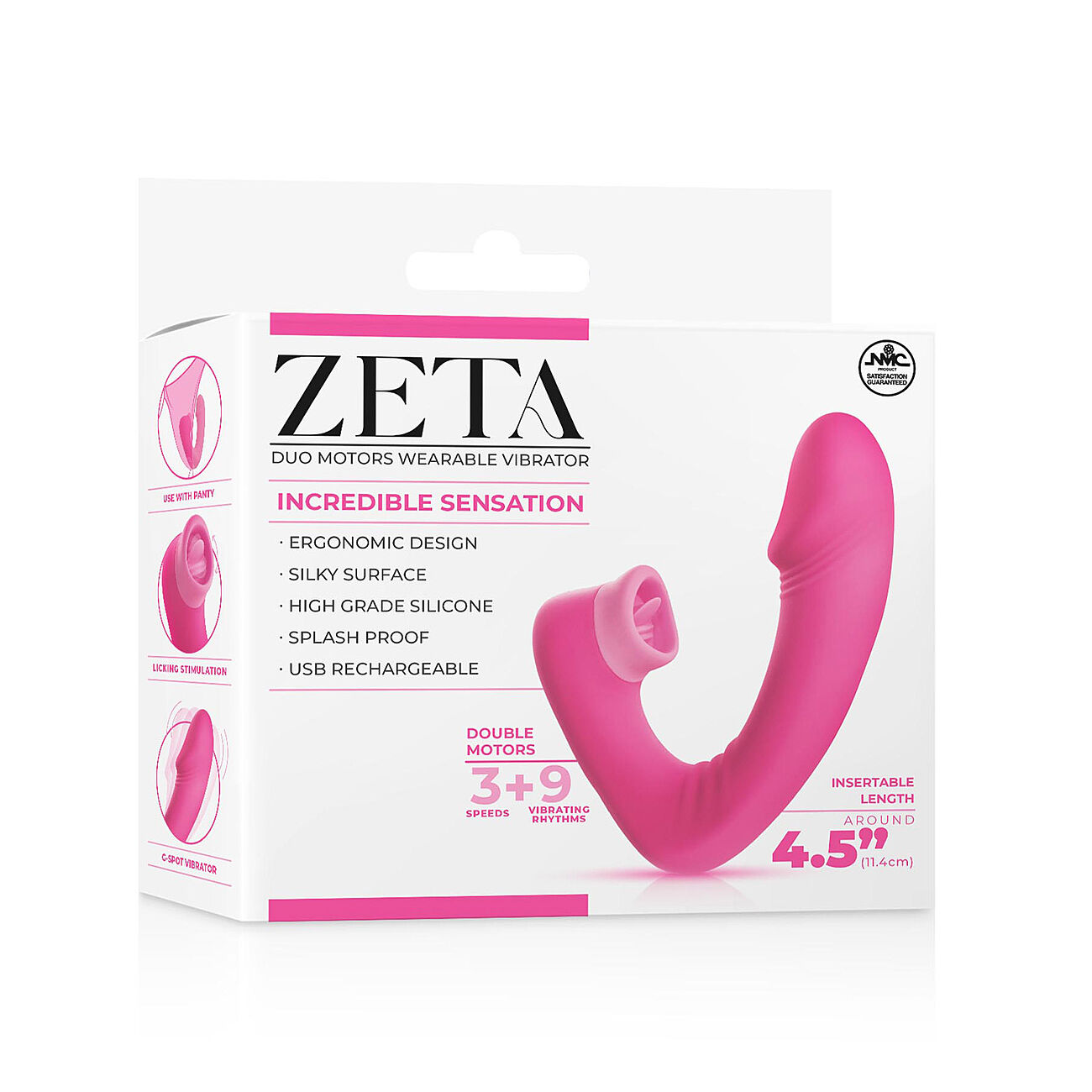 Zeta - Puettava vibraattori