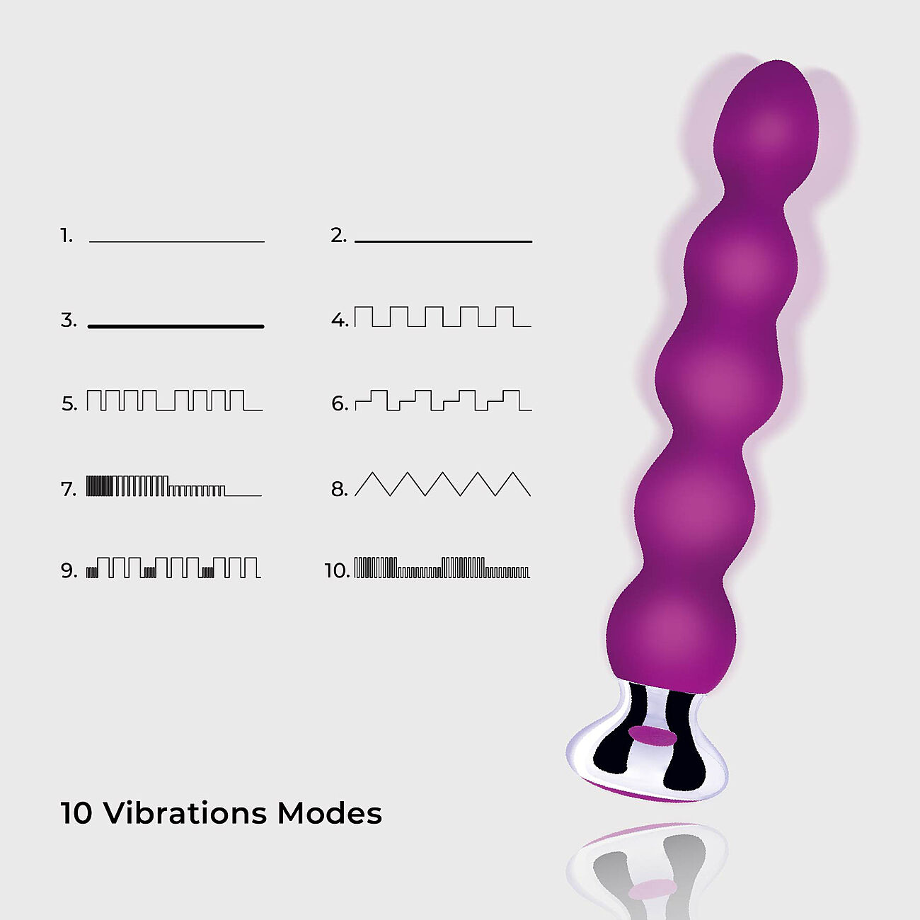 Assemble - Anaalivibraattori, lila