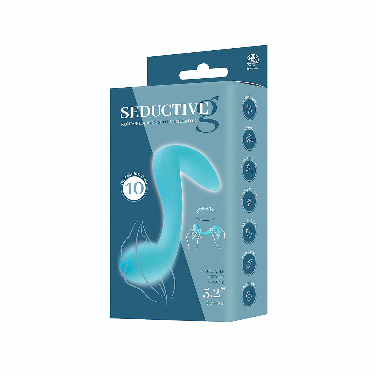 Seductive - Taivuteltava G-piste stimulaattori