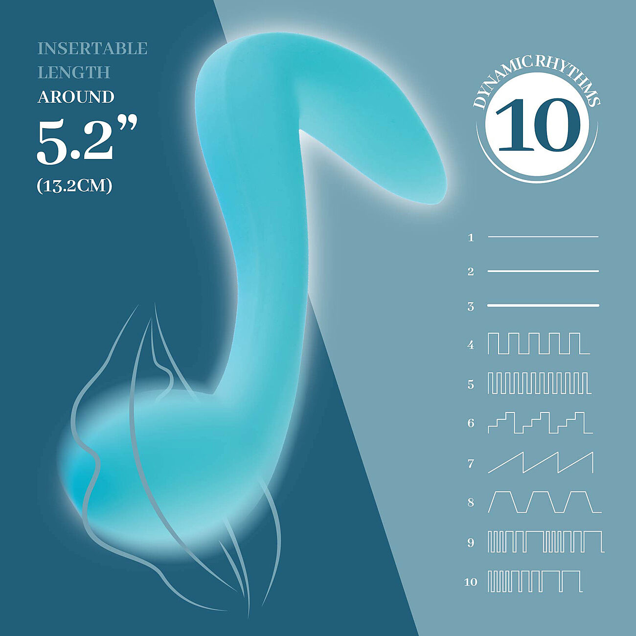 Seductive - Taivuteltava G-piste stimulaattori