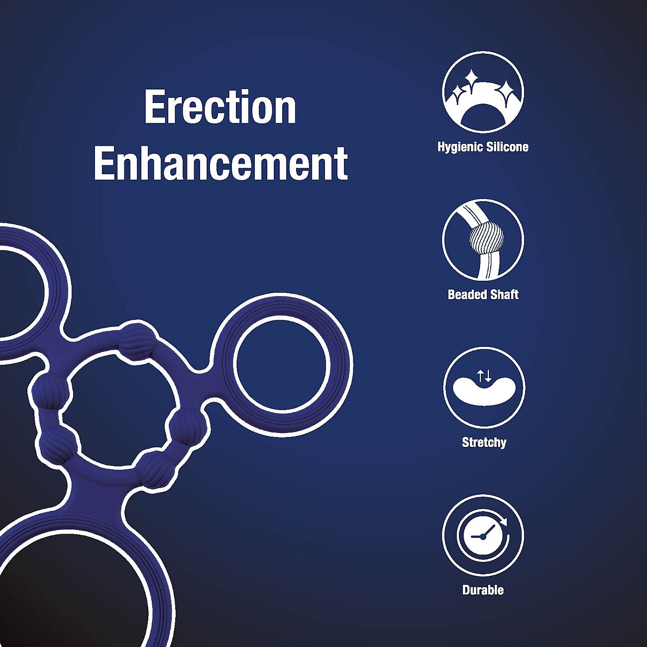 Enduring - Peniskivesrengas, sininen