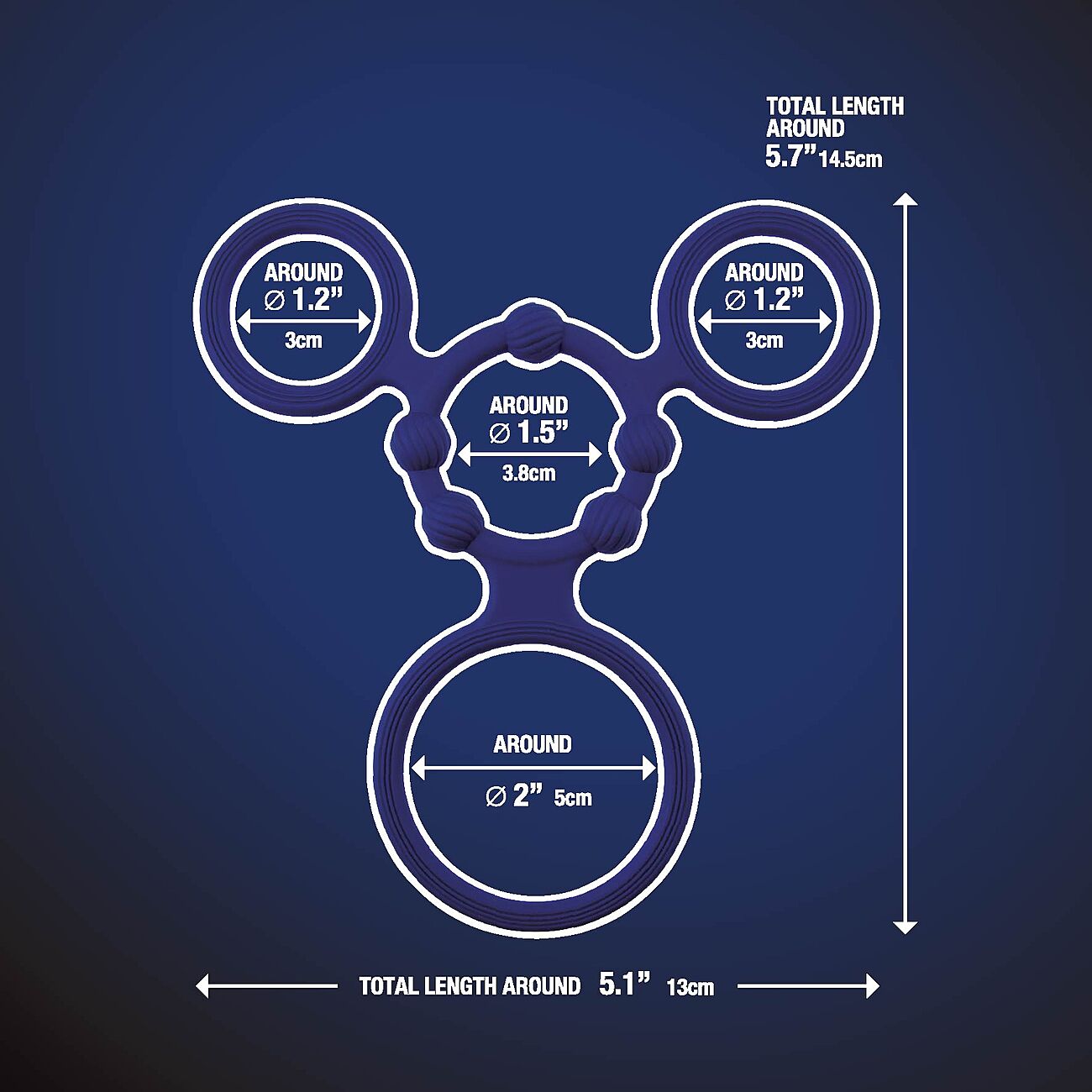 Enduring - Peniskivesrengas, sininen
