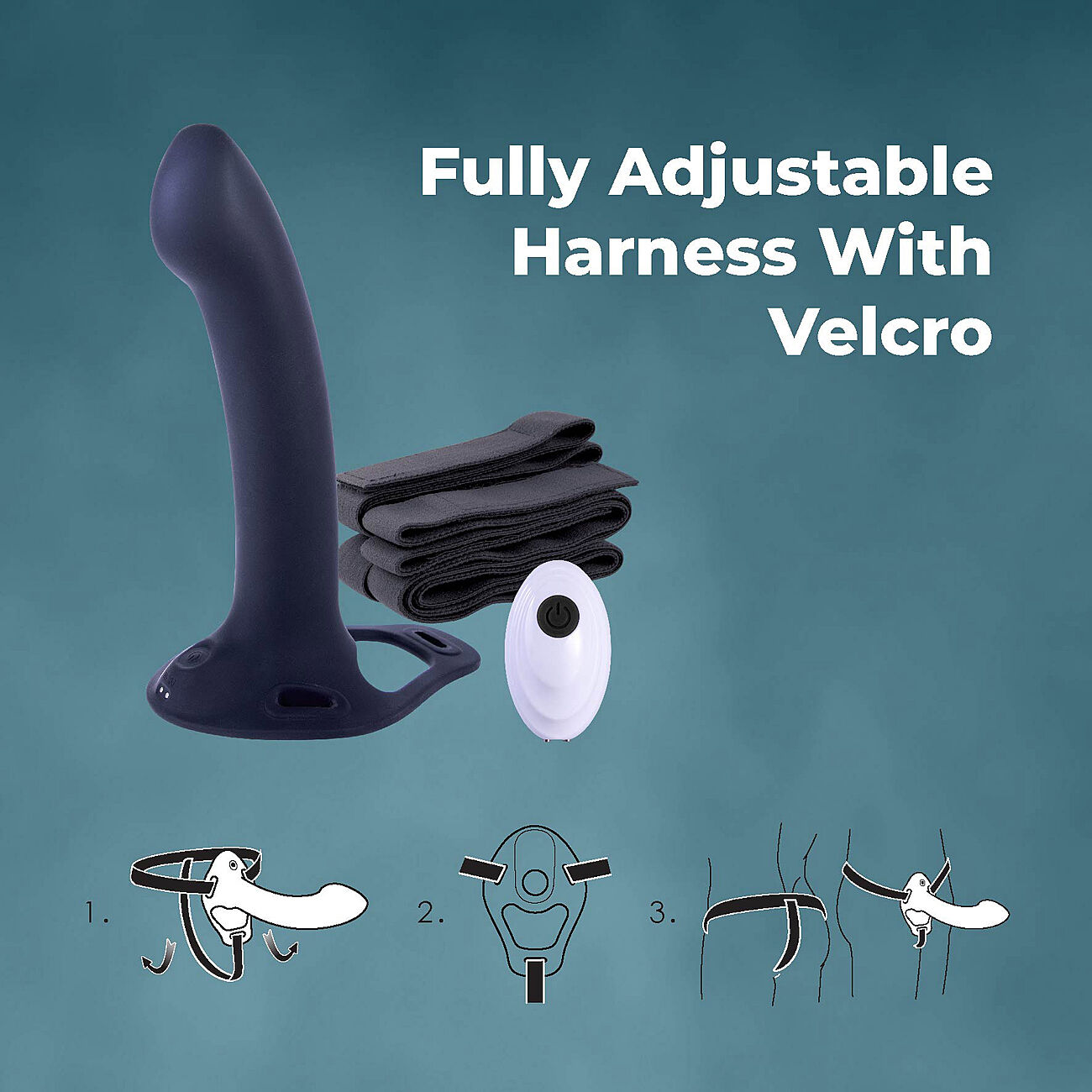 Erection Agents - Moottoroitu ontto strap-on tekopenis