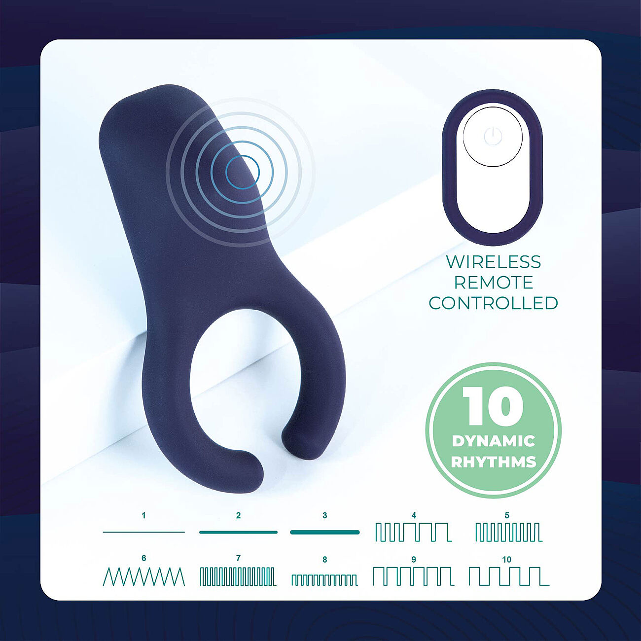 Lust Rhapsody - Vrisev penisrengas kauko-ohjaimella