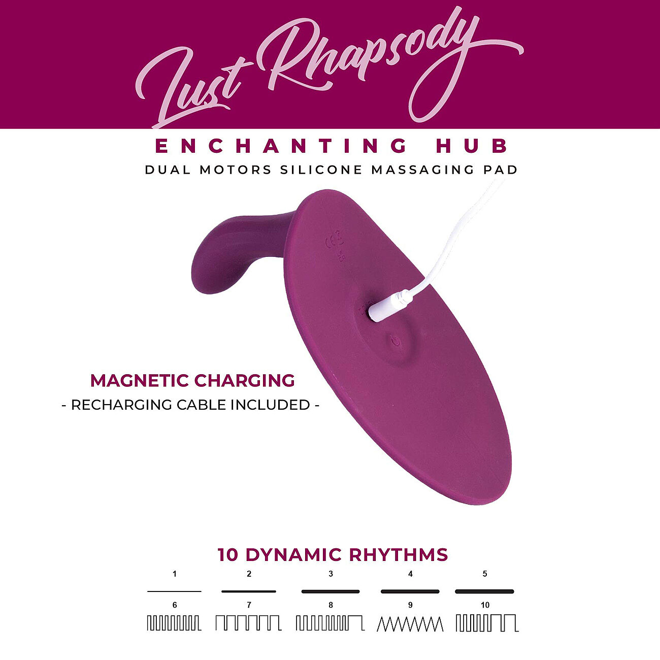 Lust Rhapsody - V�risev� silikonialusta kauko-ohjaimella