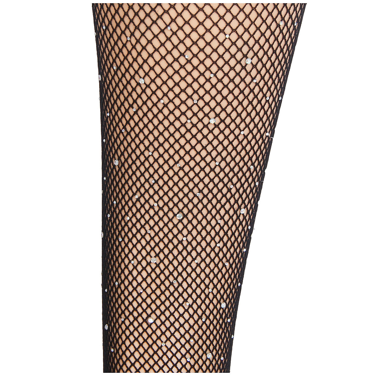 OhYeah - Stay Up-verkkosukat strassikoristein