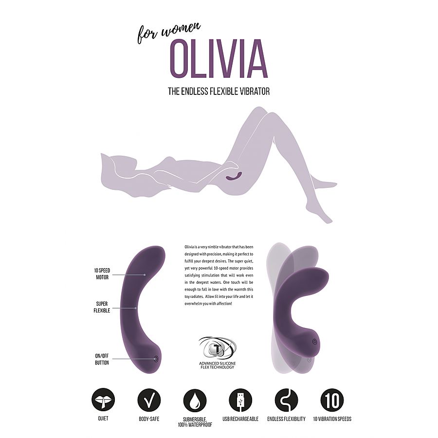 J�l - Olivia vibraattori, lila