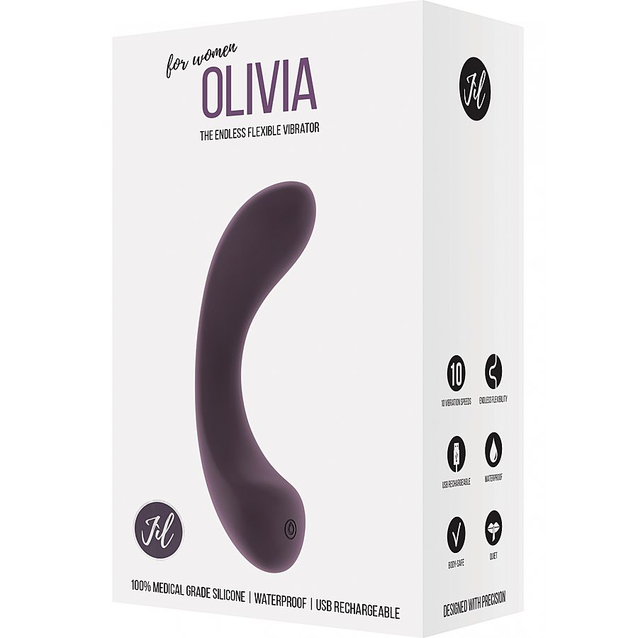 J�l - Olivia vibraattori, lila
