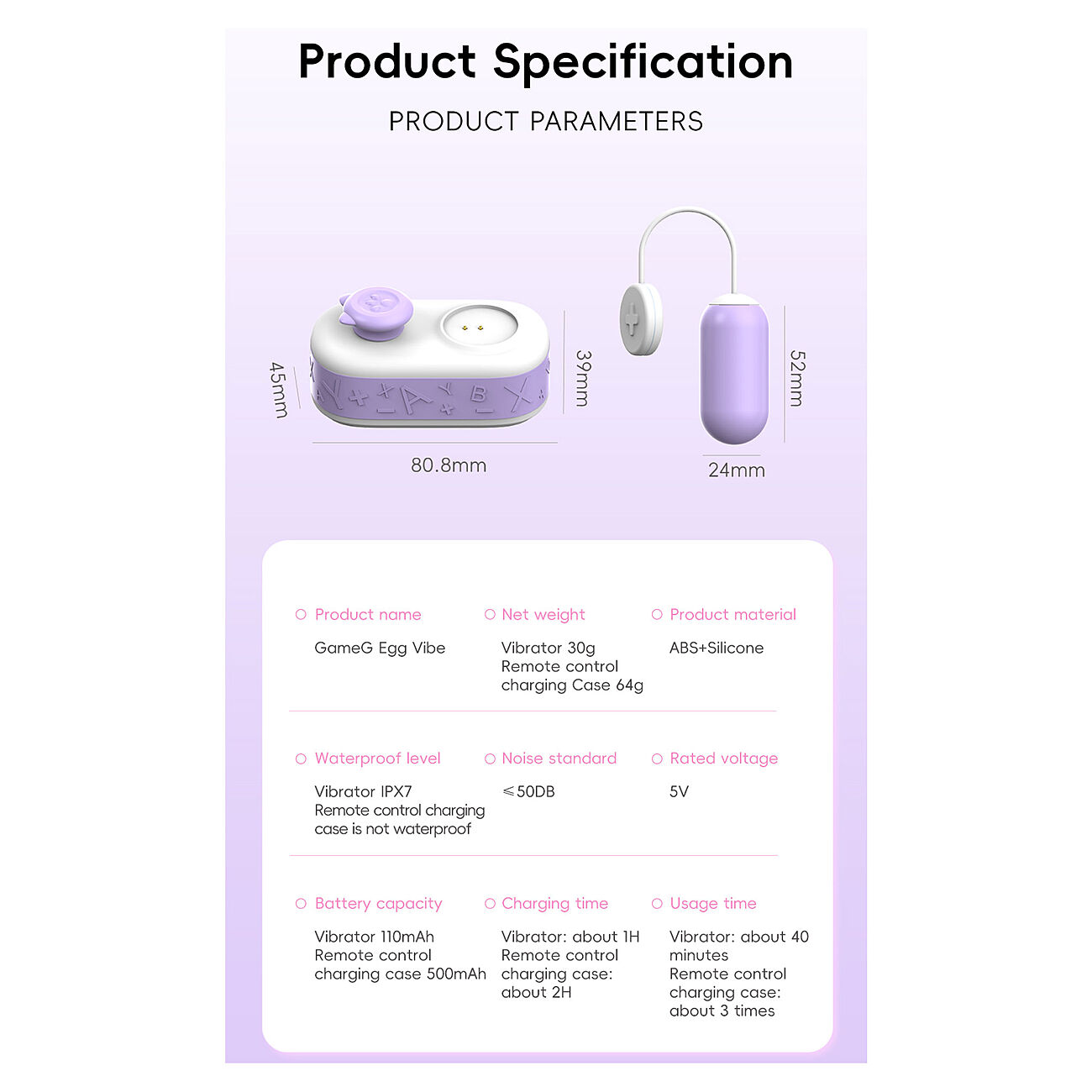 KOVIDA Game G - Kuulavibraattori joystickilla