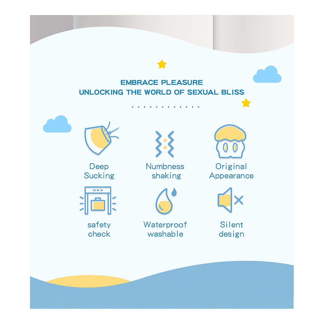 KOVIDA Cloud - Imev + vrisev klitoriskiihotin yvalolla, vihre