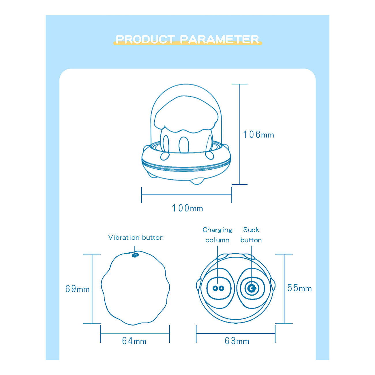 KOVIDA Cloud - Imev + vrisev klitoriskiihotin yvalolla, vihre