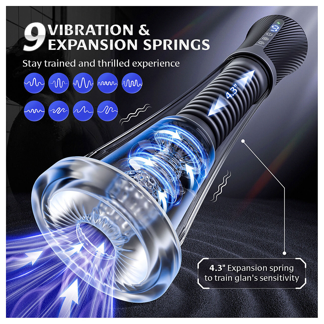 SOHIMI Lach - Masturbaattori/penispumppu v�rin�ill�