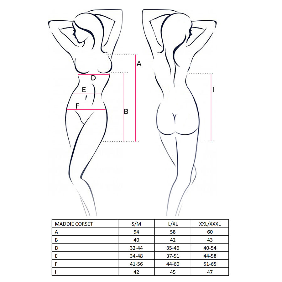 Passion Maddie - Sukkanauhaliiviasu + stringit
