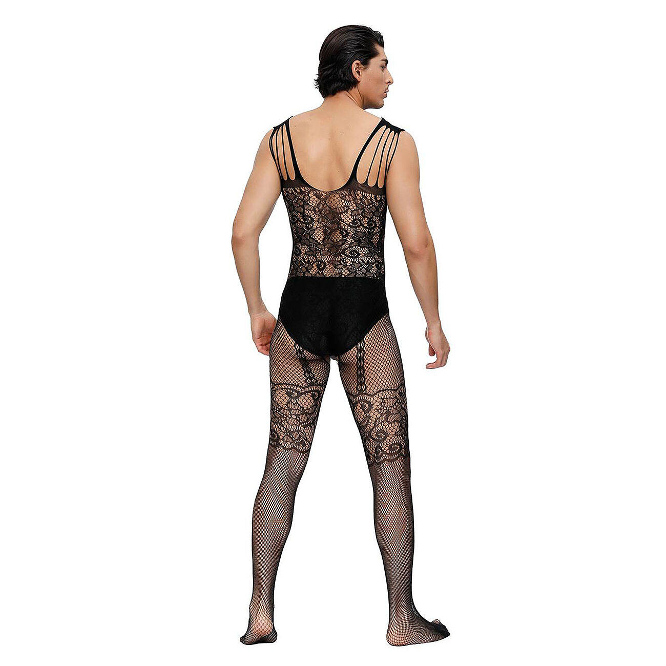 Ohyeah - Miesten pitsikuvioitu verkkoasu