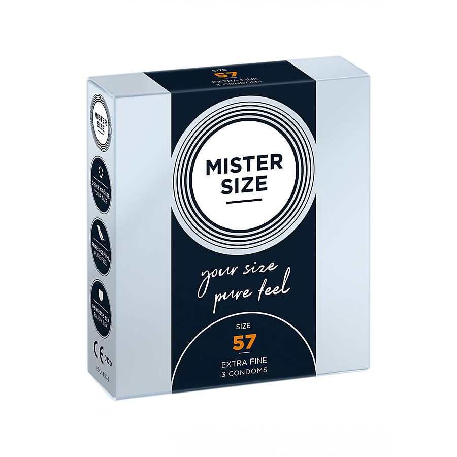 Mister Size Extra Fine - Kondomi, 3 kpl