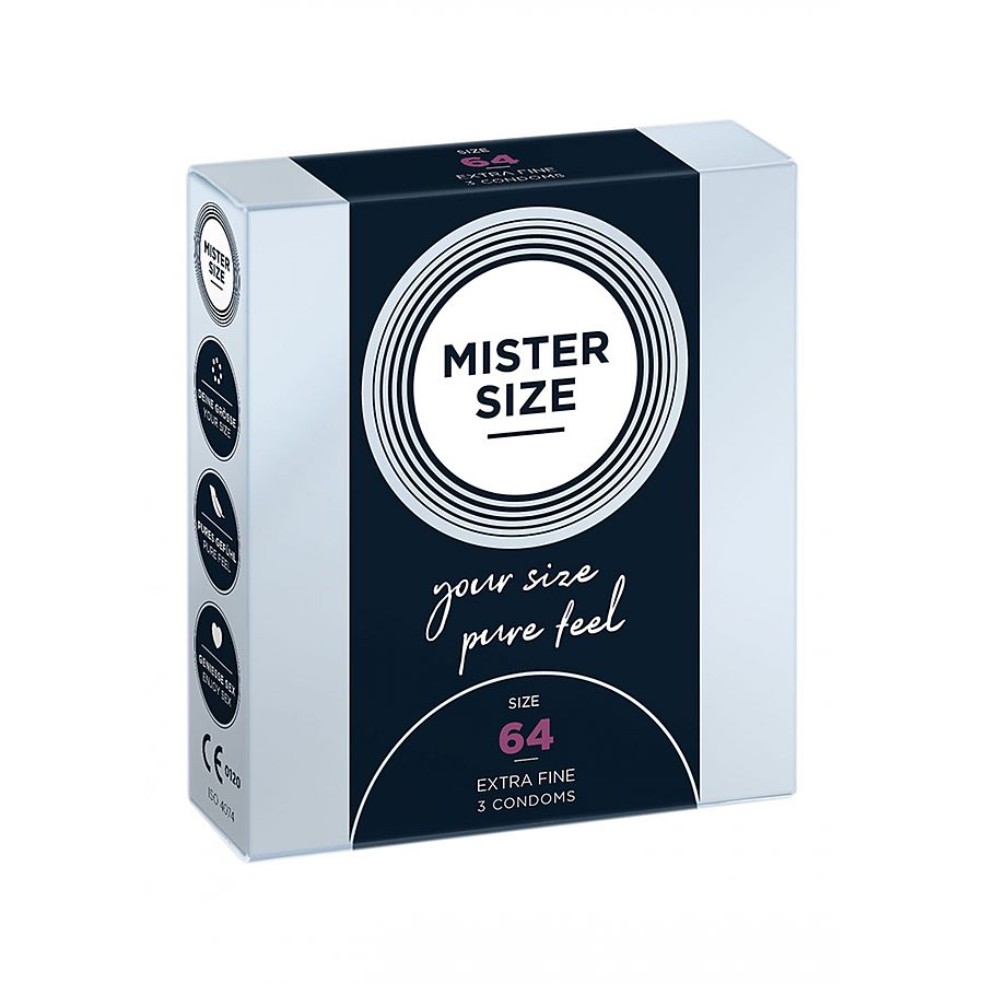 Mister Size Extra Fine - Kondomi, 3 kpl