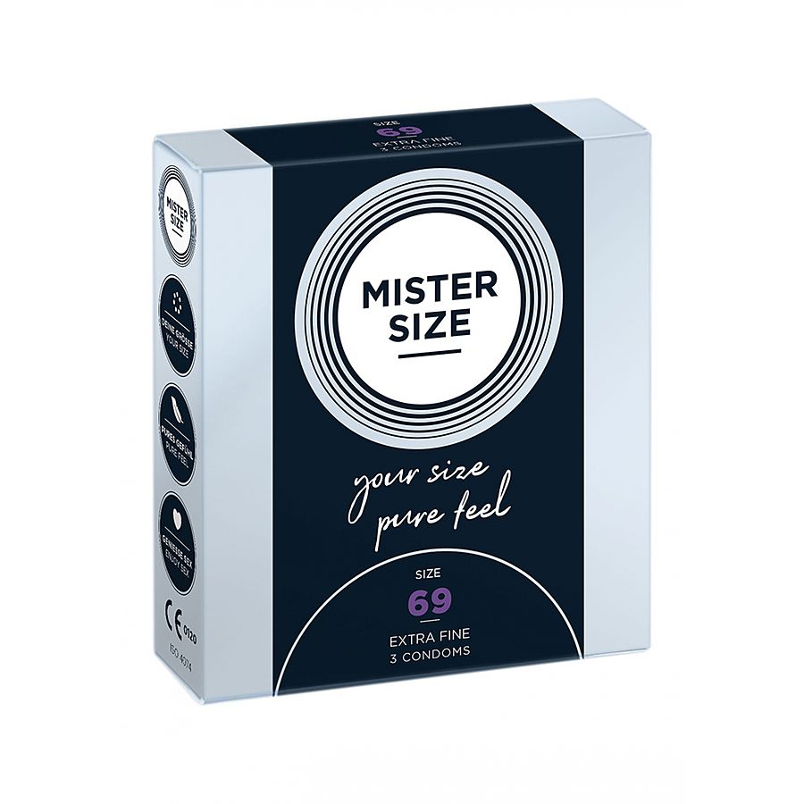 Mister Size Extra Fine - Kondomi, 3 kpl