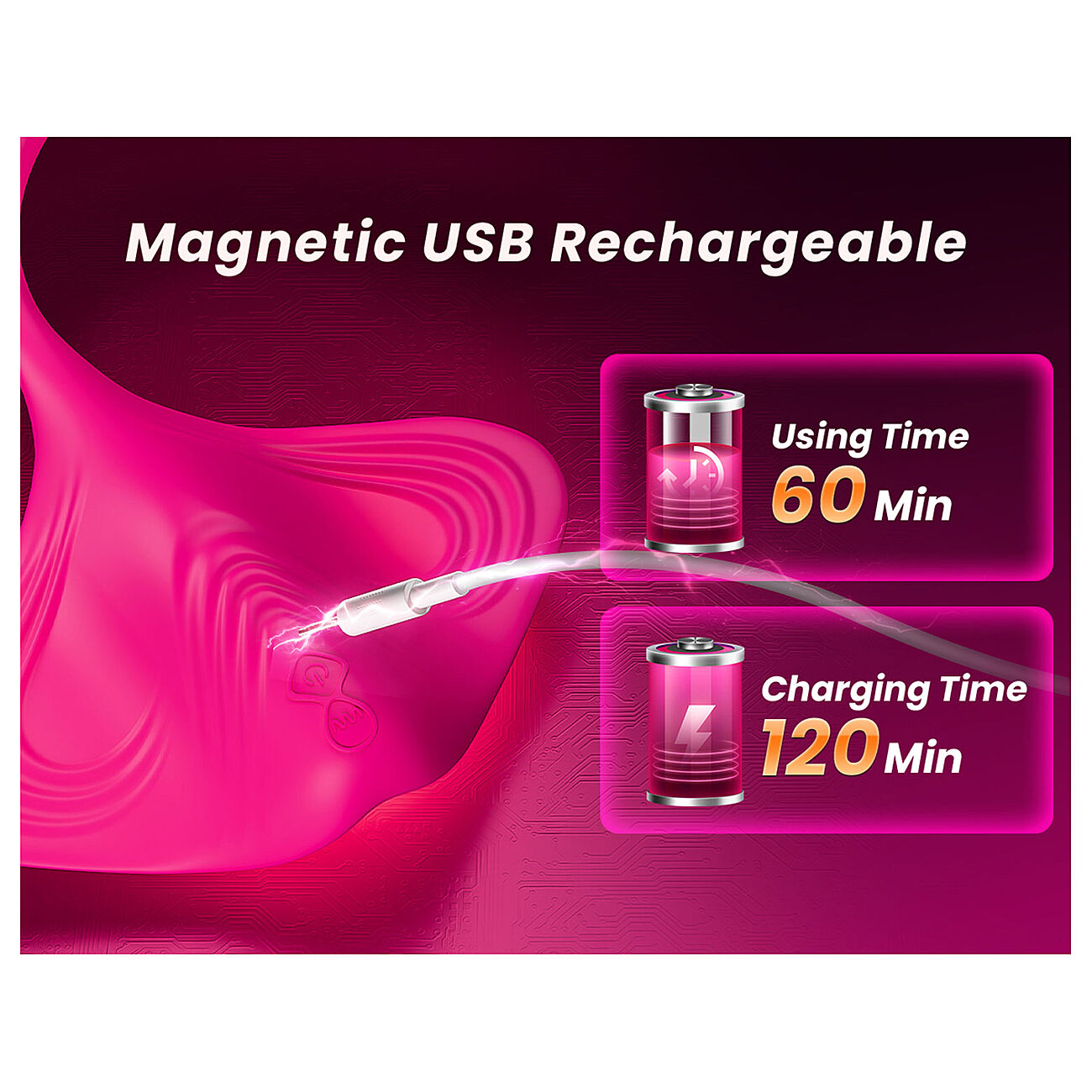 SOHIMI Manta - Vrisev silikonialusta anaalikiihottimella